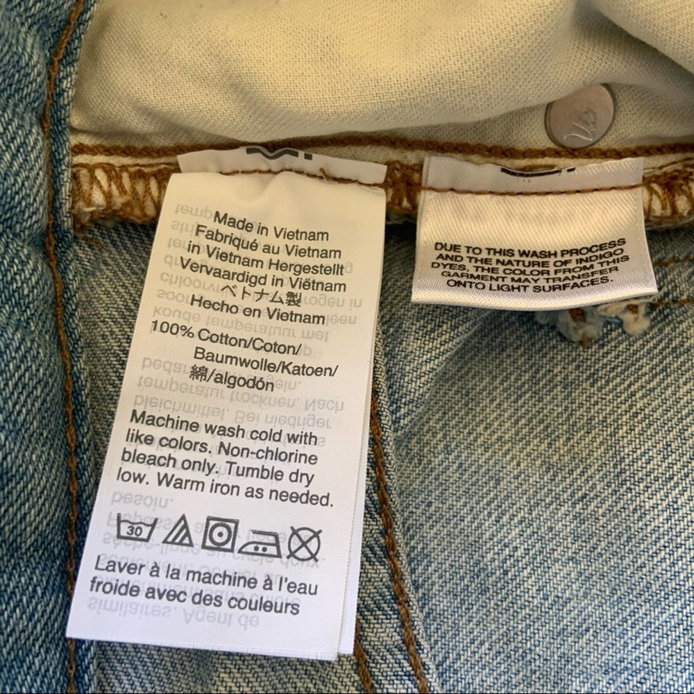 Madewell Rigid Denim A-Line Mini Skirt - Picture 5 of 6